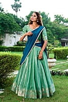 V179:Beautiful Soft silk Lehanga sets