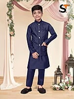 V136: Beautiful Kids Kurta Pajama Set With Jacket V136: Beautiful Kids Kurta Pajama Set With Jacket