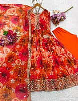 B2093: Beautiful Georgette Long Frocks