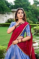 V179:Beautiful Soft silk Lehanga sets