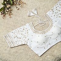 V668:Beautiful Readymade Embroidery Work Blouses