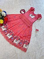 P550: Beautiful Crushed Silk Pichwai Design Lehenga Sets P550: Beautiful Crushed Silk Pichwai Design Lehenga Sets