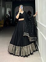 P558: Beautiful  Dola Silk Lehenga Sets