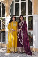 P338: Beautiful Georgette Frocks With Duppata