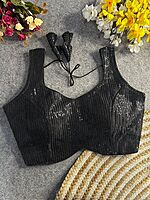 V654: Beautiful Readymade Sequins Work Blouses V654: Beautiful Readymade Sequins Work Blouses