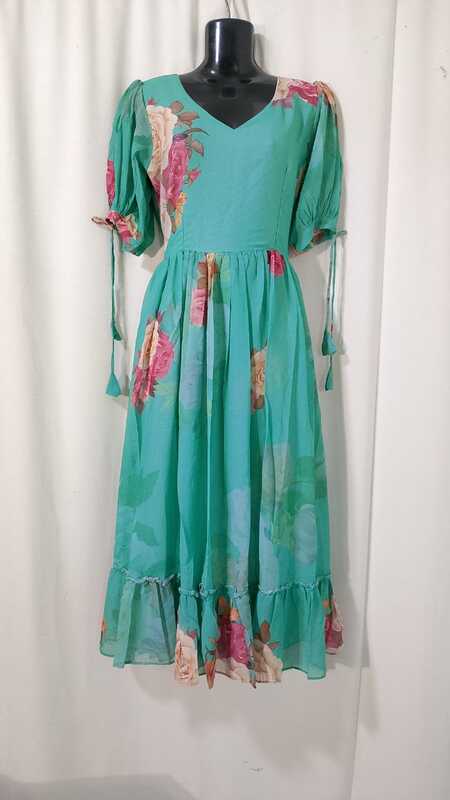 c037: Ready To Ship Georgette Frock