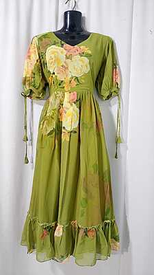 c038: Ready To Ship Georgette Frock