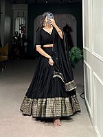P558: Beautiful  Dola Silk Lehenga Sets