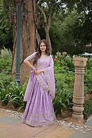 P339: Beautiful Designer Dola Silk Lehanga Sets