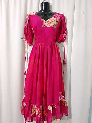 c034: Ready To Ship Georgette Frock