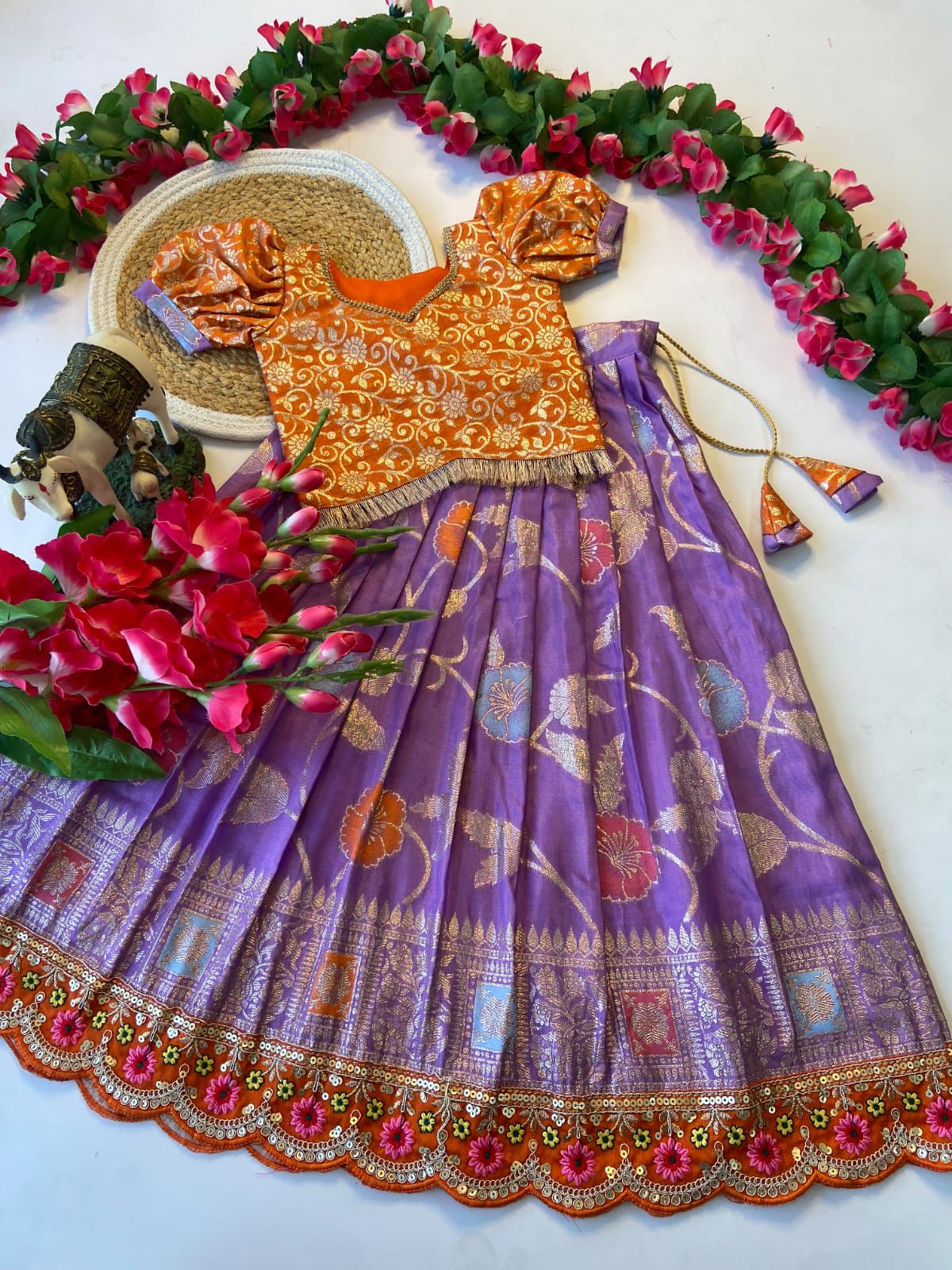 P504: Beautiful Kids Lehanga Sets P504: Beautiful Kids Lehanga Sets