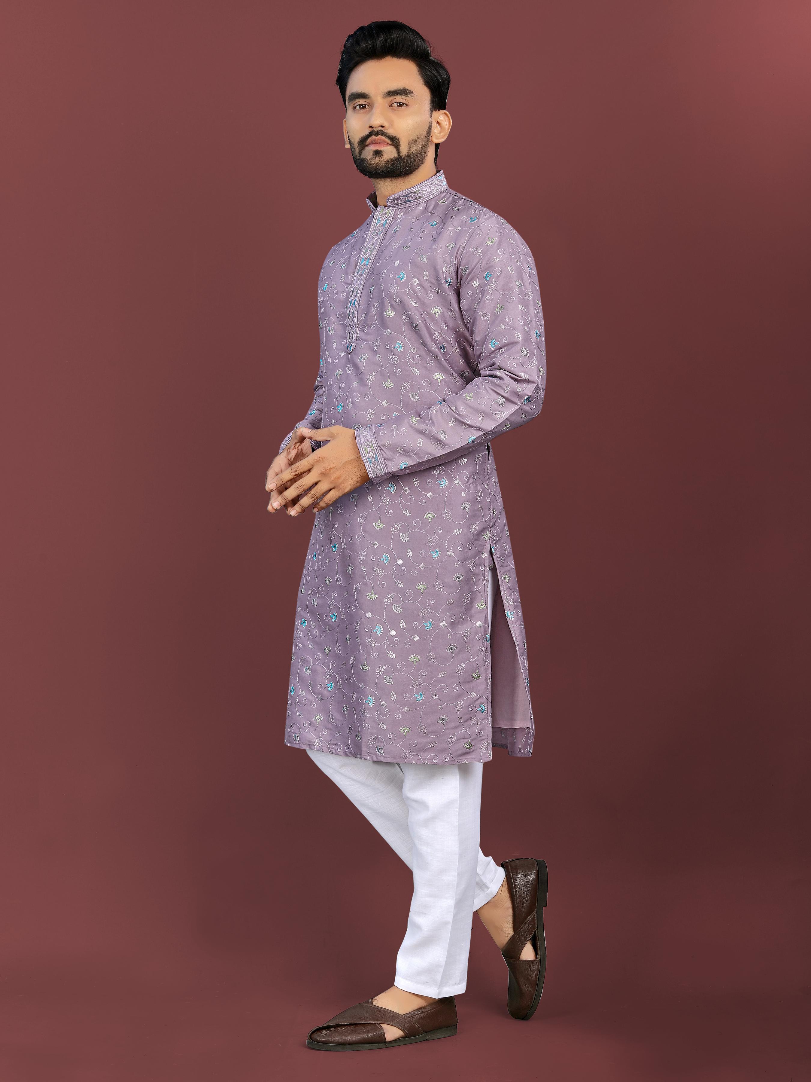 c064: Beautiful Mens Kurta Pajama Sets