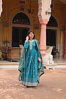 M1202: Beautiful Georgette Squins Embordiary Long Frocks With Duppata M1202: Beautiful Georgette Squins Embordiary Long Frocks With Duppata