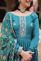 M1202: Beautiful Georgette Squins Embordiary Long Frocks With Duppata M1202: Beautiful Georgette Squins Embordiary Long Frocks With Duppata