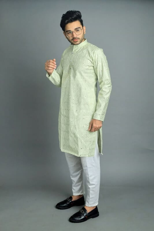 B1126: Mens Kurta Pajama Set