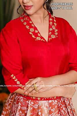 B3340: Beautiful Pure Dola Silk Lehanga Set