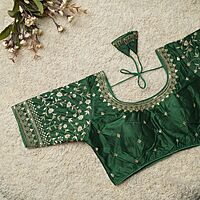 V668:Beautiful Readymade Embroidery Work Blouses