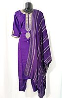 P576: Ready To Ship Beautiful 3pc Silk Kurti Set P576: Ready To Ship Beautiful 3pc Silk Kurti Set