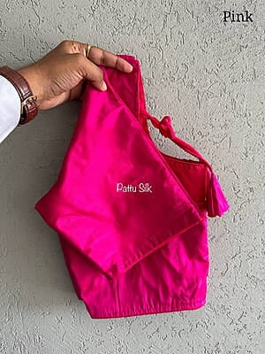 V140: Beautiful Readymade Pure Pattu Blouses