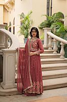 P409:Beautiful 3pc Georgette Sharara Sets