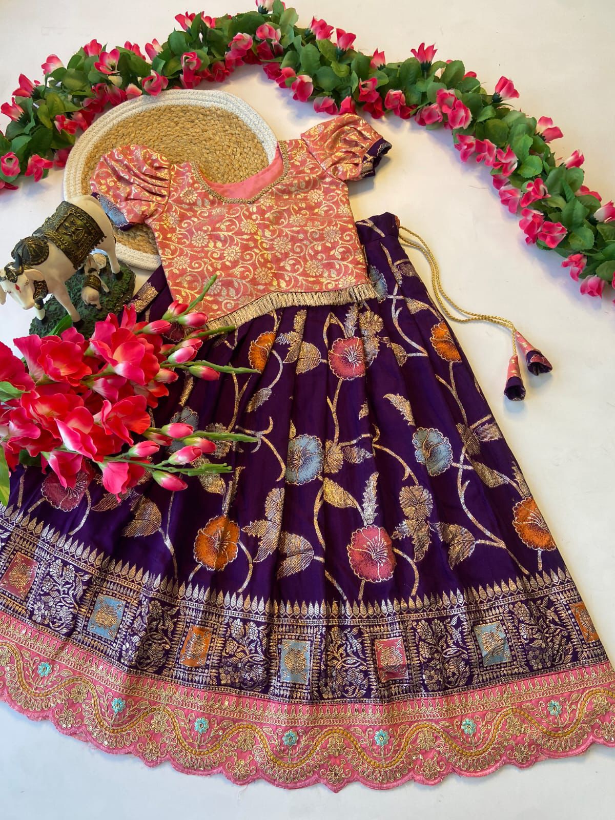 P504: Beautiful Kids Lehanga Sets P504: Beautiful Kids Lehanga Sets