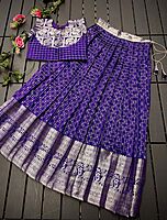 P592: Beautiful Soft Silk Kids Lehenga Sets P592: Beautiful Soft Silk Kids Lehenga Sets