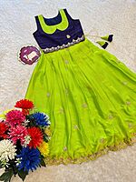 P593: Beautiful Chinnon Silk Lehanga Sets P593: Beautiful Chinnon Silk Lehanga Sets