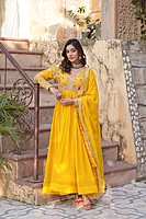 P720: Beautiful 2PC Georgette Frock With Duppata