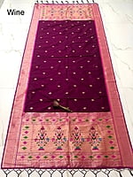 S0030: Soft Silk Paithani Duppatas